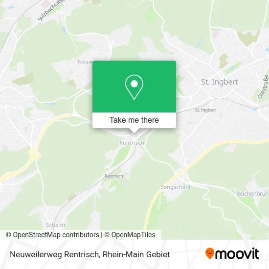 Карта Neuweilerweg Rentrisch