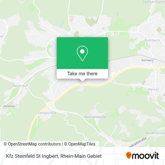 Карта Kfz Steinfeld St Ingbert