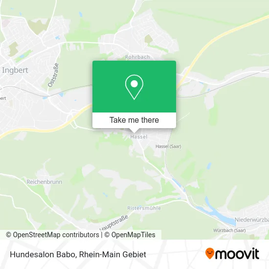 Карта Hundesalon Babo