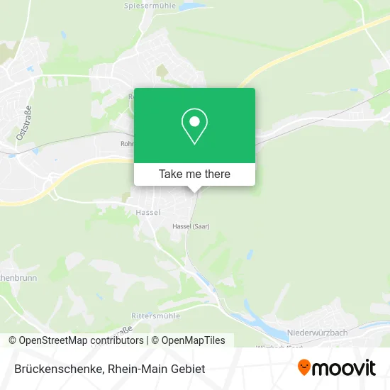 Карта Brückenschenke