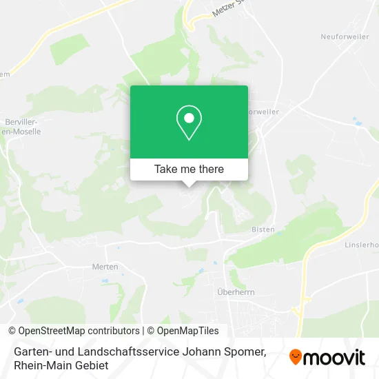 Карта Garten- und Landschaftsservice Johann Spomer