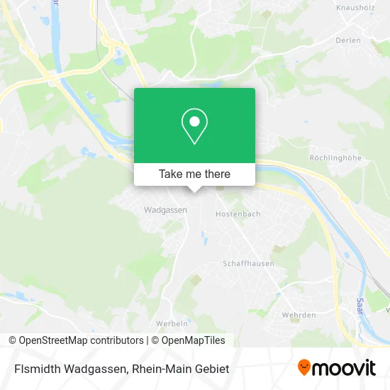 Карта Flsmidth Wadgassen