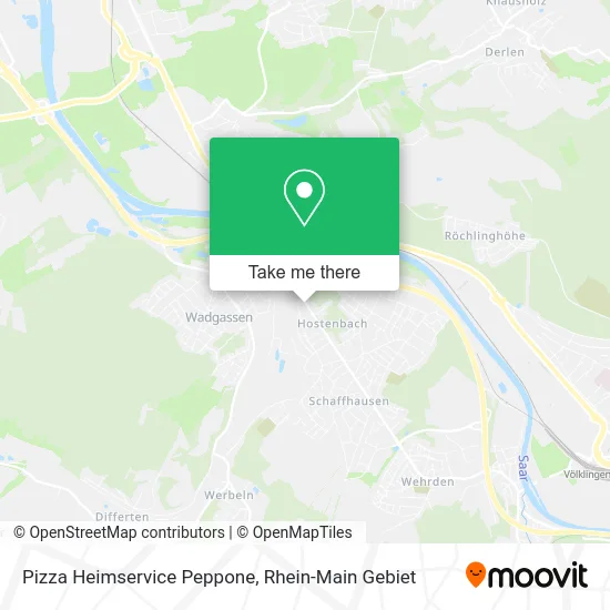 Карта Pizza Heimservice Peppone