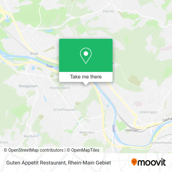 Карта Guten Appetit Restaurant