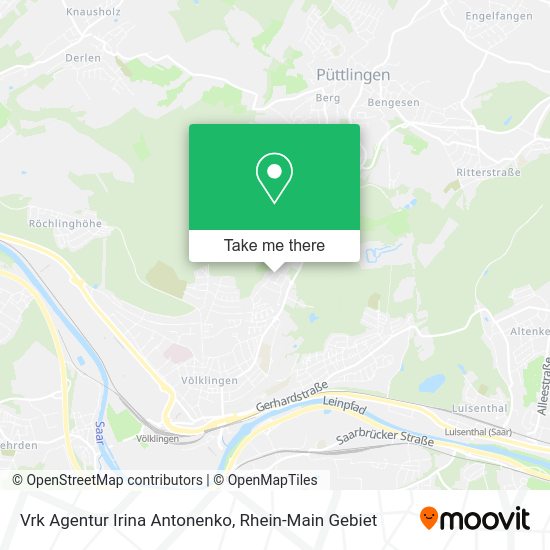 Карта Vrk Agentur Irina Antonenko