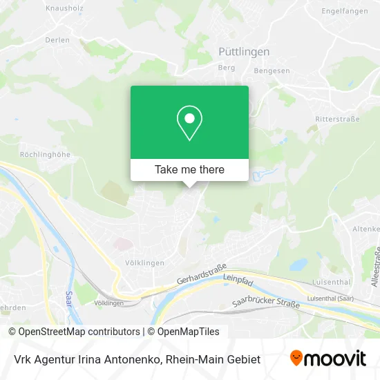 Карта Vrk Agentur Irina Antonenko