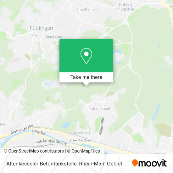 Карта Altenkesseler Betontankstelle