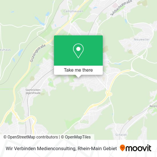 Карта Wir Verbinden Medienconsulting