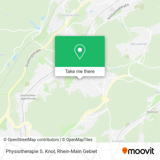 Карта Physiotherapie S. Knol