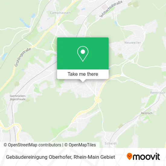 Карта Gebäudereinigung Oberhofer