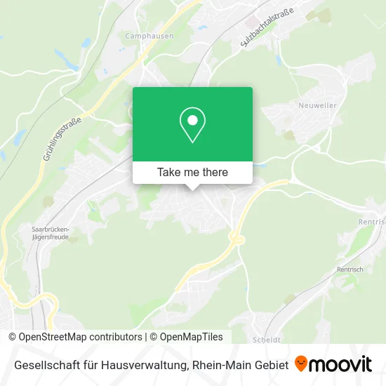 Карта Gesellschaft für Hausverwaltung