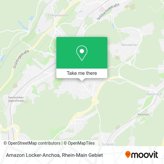 Карта Amazon Locker-Anchoa