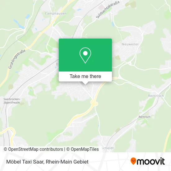 Карта Möbel Taxi Saar