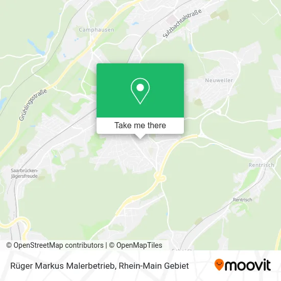 Карта Rüger Markus Malerbetrieb