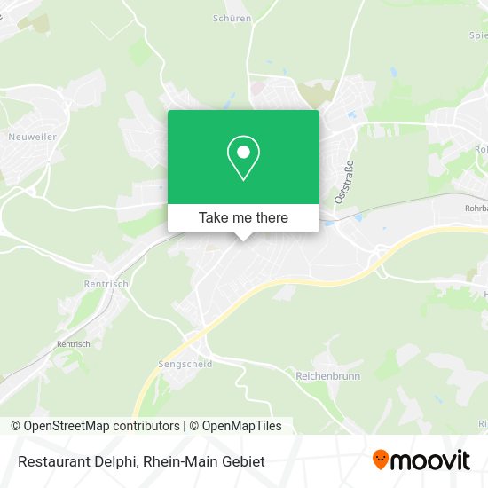Карта Restaurant Delphi