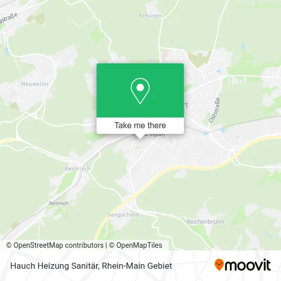 Карта Hauch Heizung Sanitär