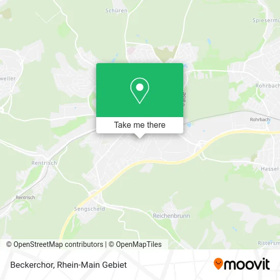 Карта Beckerchor