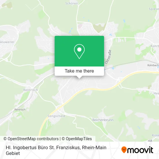 Карта Hl. Ingobertus Büro St. Franziskus