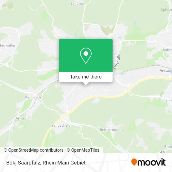 Карта Bdkj Saarpfalz