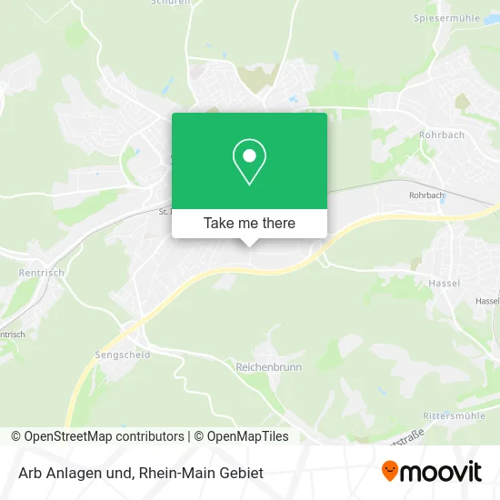 Карта Arb Anlagen und