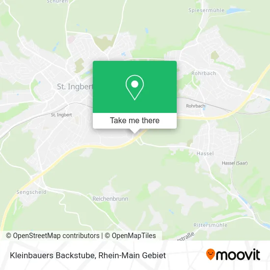 Карта Kleinbauers Backstube
