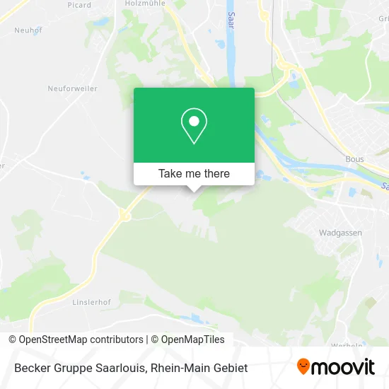 Карта Becker Gruppe Saarlouis