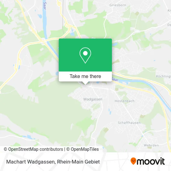 Карта Machart Wadgassen