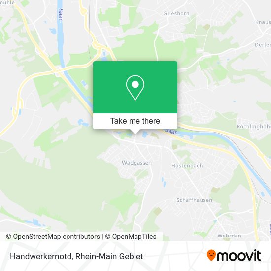 Карта Handwerkernotd