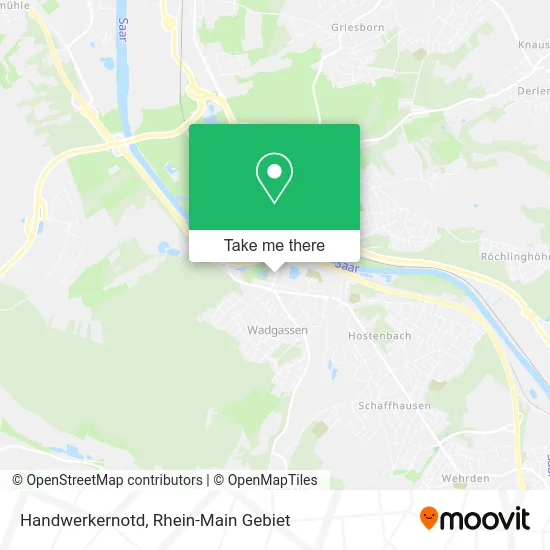 Handwerkernotd map