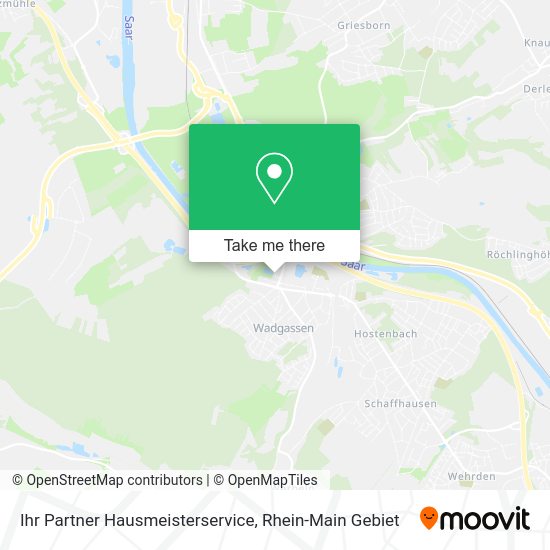 Карта Ihr Partner Hausmeisterservice