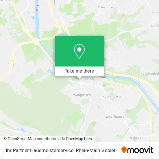 Карта Ihr Partner Hausmeisterservice