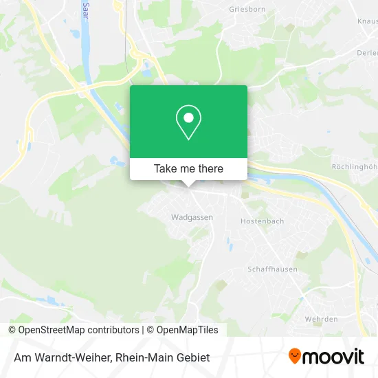 Карта Am Warndt-Weiher