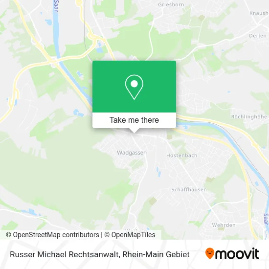 Карта Russer Michael Rechtsanwalt