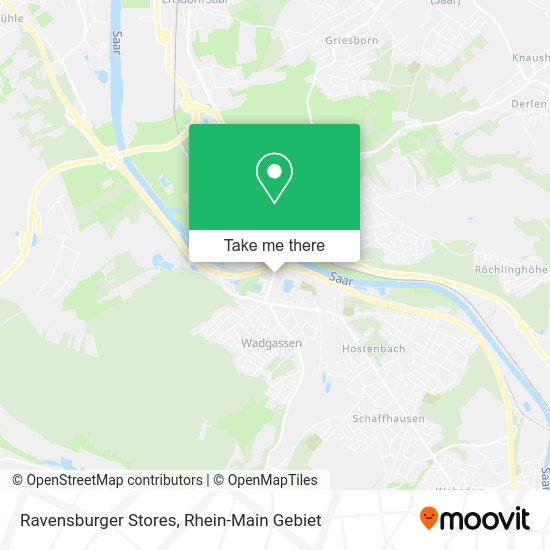 Карта Ravensburger Stores