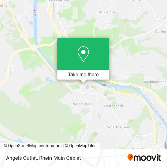 Карта Angels Outlet