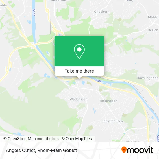 Карта Angels Outlet