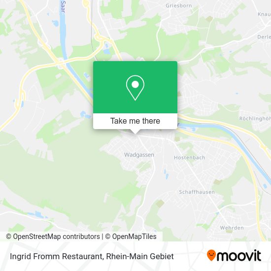 Карта Ingrid Fromm Restaurant