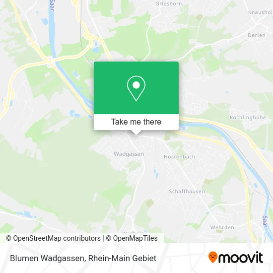 Карта Blumen Wadgassen