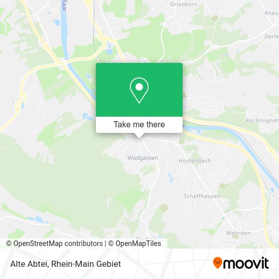 Карта Alte Abtei