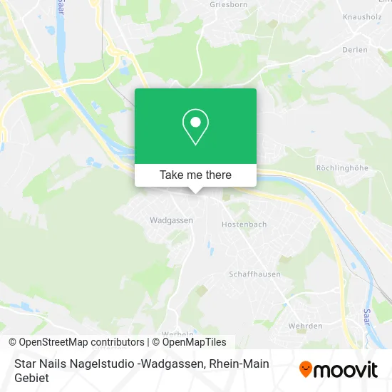Карта Star Nails Nagelstudio -Wadgassen