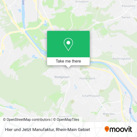 Карта Hier und Jetzt Manufaktur