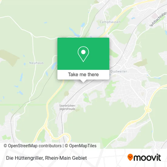 Карта Die Hüttengriller
