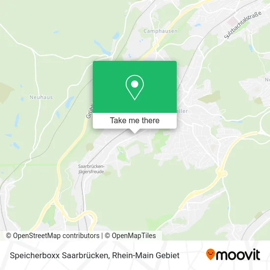 Карта Speicherboxx Saarbrücken