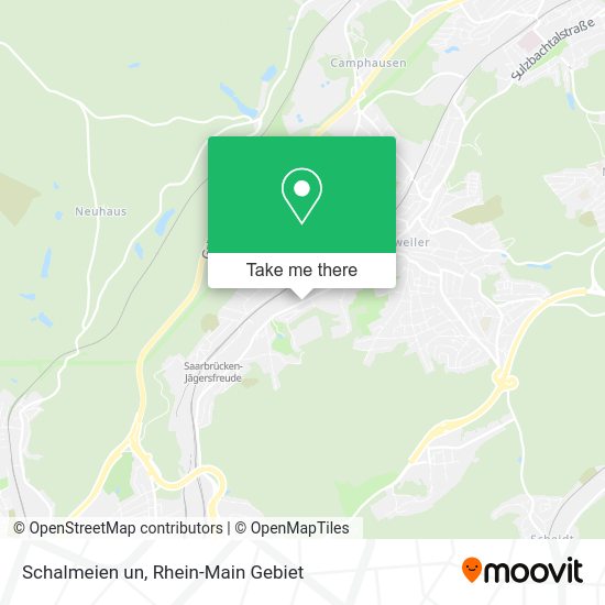 Карта Schalmeien un