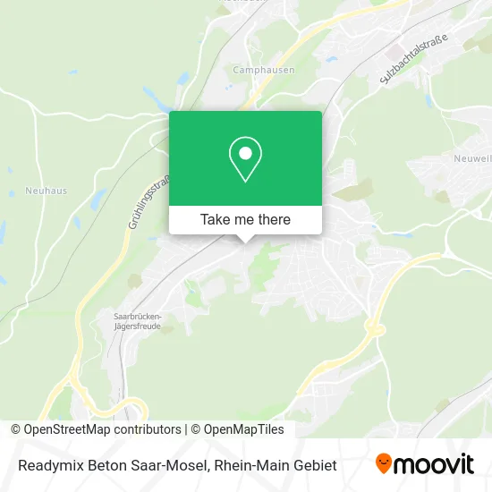 Карта Readymix Beton Saar-Mosel