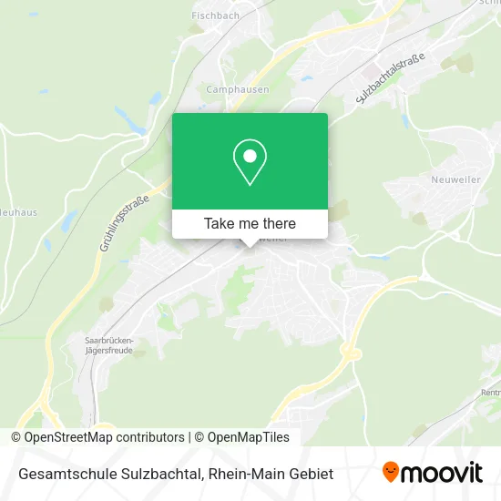 Карта Gesamtschule Sulzbachtal