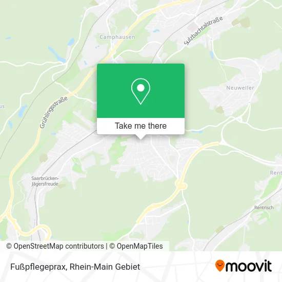 Карта Fußpflegeprax
