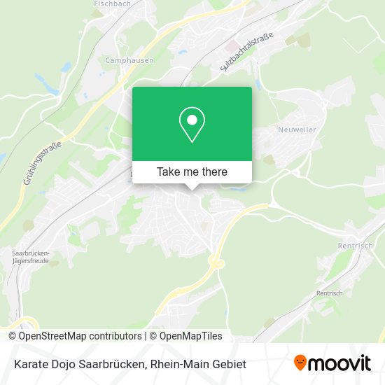 Карта Karate Dojo Saarbrücken