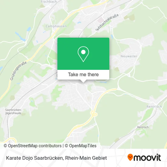 Карта Karate Dojo Saarbrücken