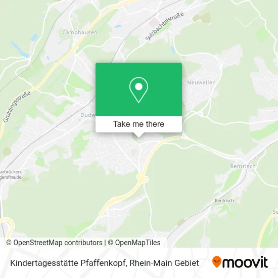 Карта Kindertagesstätte Pfaffenkopf